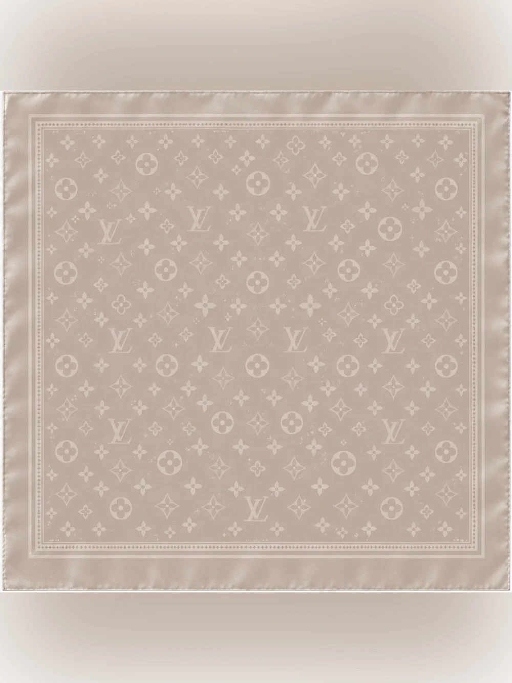 Louis Vuitton luxury vibes light blue monogram scarf 35x35 inch‼️LAST ONE LEFT
